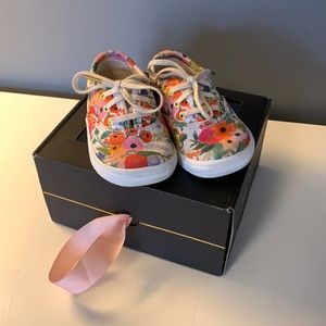 Keds x Rifle Paper Co. Baby Girls Garden Party Shoes Size 3